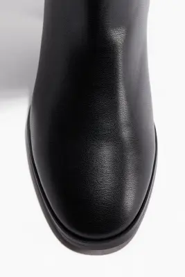 Bottes de hauteur genou - Noir — photo 1