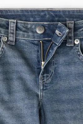 Flared Low Jeans - Bleu denim — photo 1