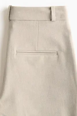 Pantalon chic en twill - Beige — photo 4