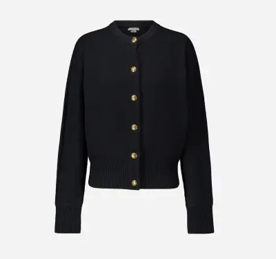 Cardigan Ali  noir - Laurence Bras — photo 1