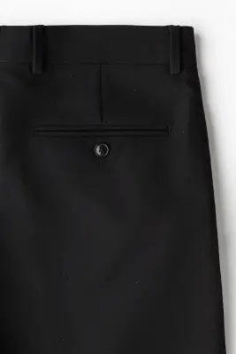 Pantalon chic scintillant Loose Fit - Noir/scintillant — photo 1