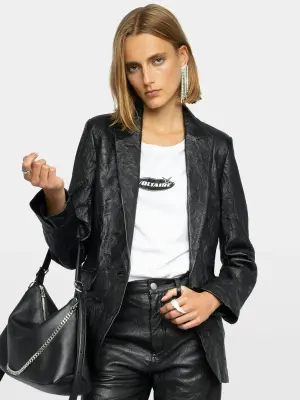 Blazer Valse Cuir — photo 4
