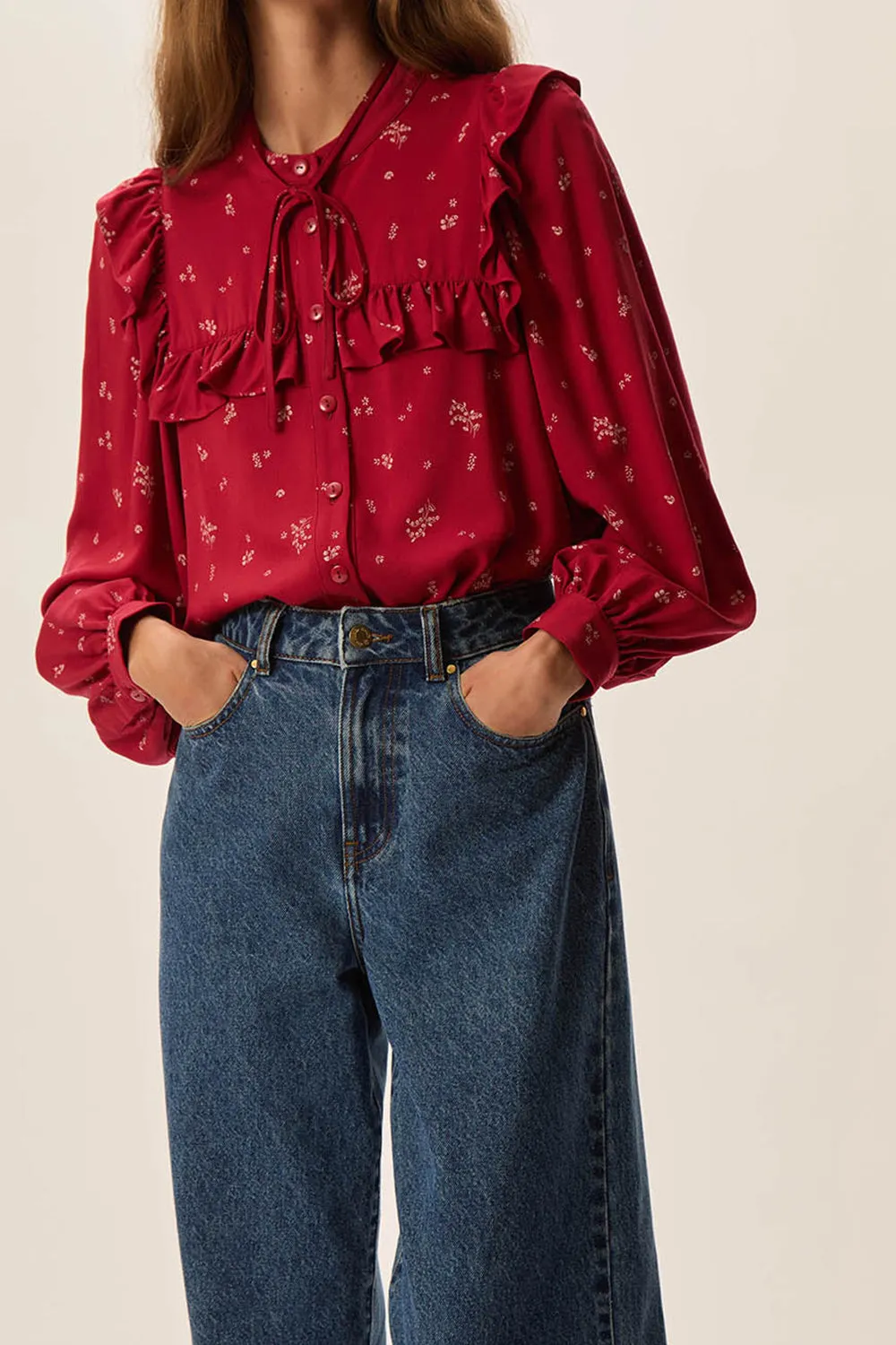 Blouse Egine Cherry