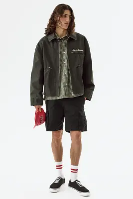 Short cargo Relaxed Fit - Noir — photo 1