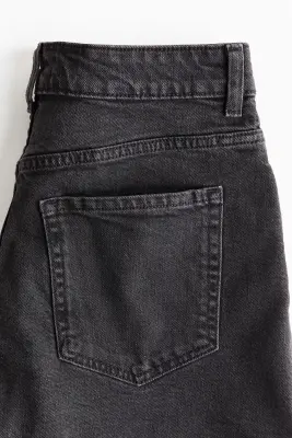Short en denim - Noir délavé — photo 3