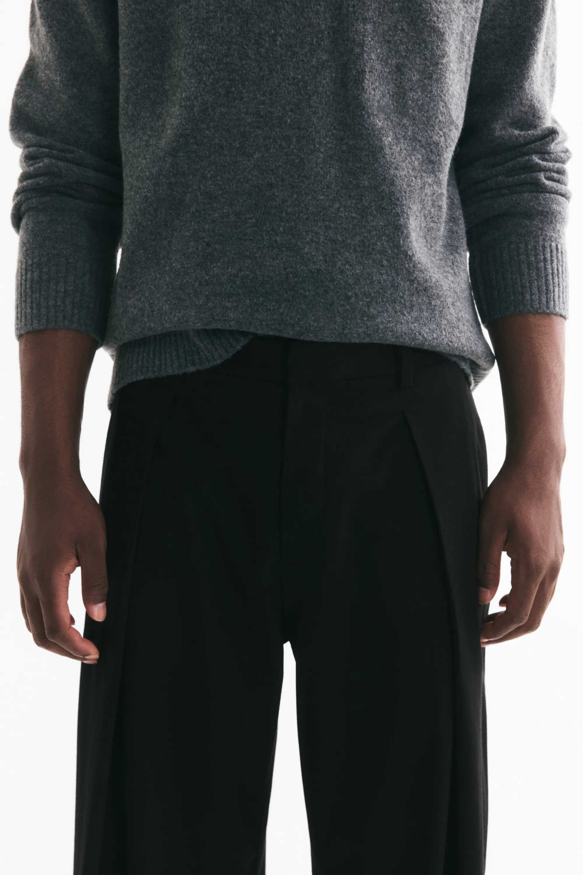 Pantalon chic Loose Fit - Noir