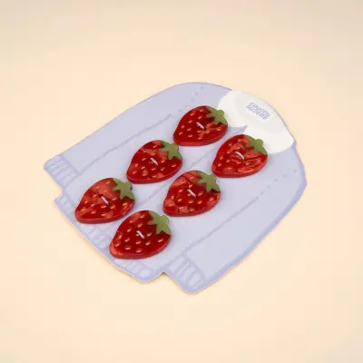 Kit boutons Fraise Coucou Suzette — photo 4