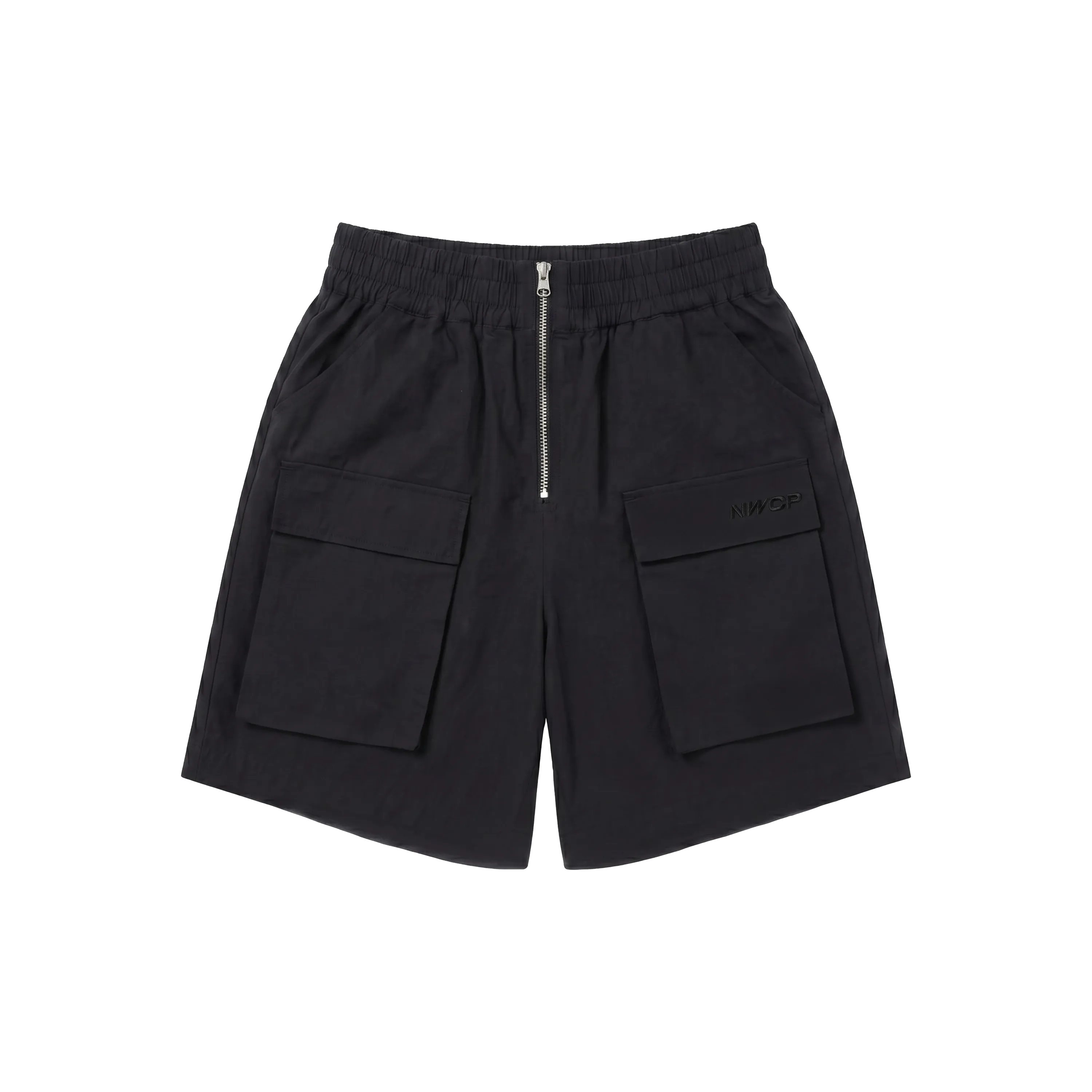 NWP Black Zipper Shorts