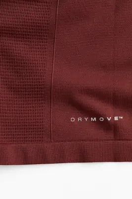 T-shirt de tennis Regular Fit DryMove™ - Rouge brique — photo 4
