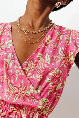Blouse effet cache-coeur Femme — photo 5