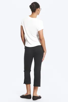 Chemise en viscose coupe standard - Blanc — photo 2