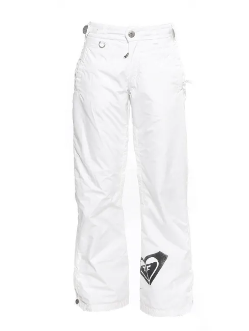 Pantalon de ski en sergé de polyester blanc Prix boutique 150€ Taille 36