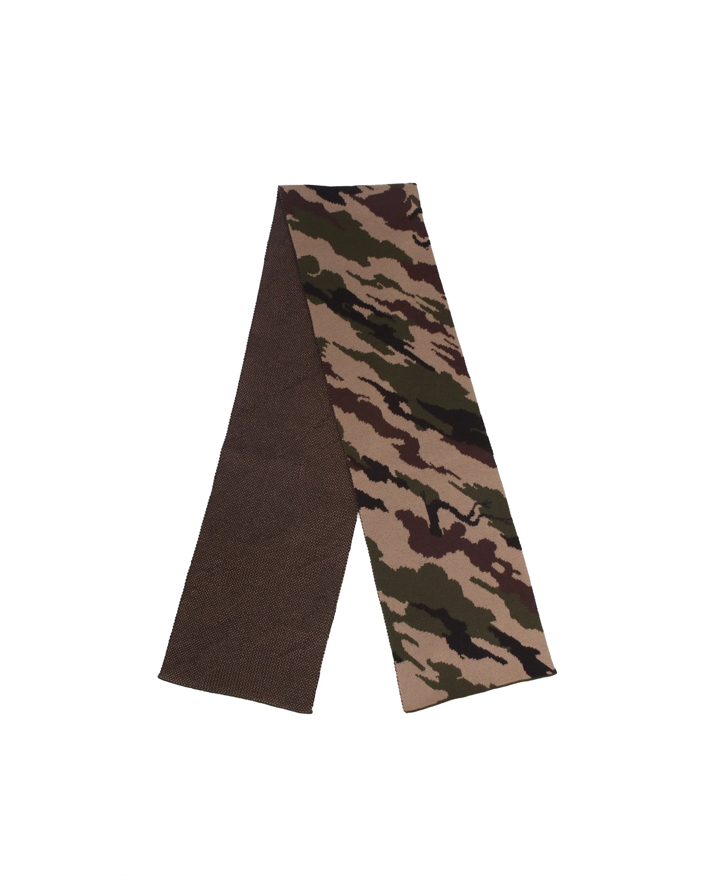 Camo Knitted Scarf Woodland