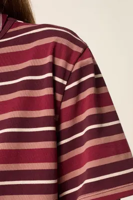 Tee-shirt Filipa Multico Griotte/Ruby — photo 4