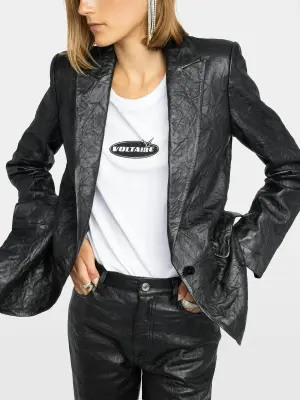 Blazer Valse Cuir — photo 5