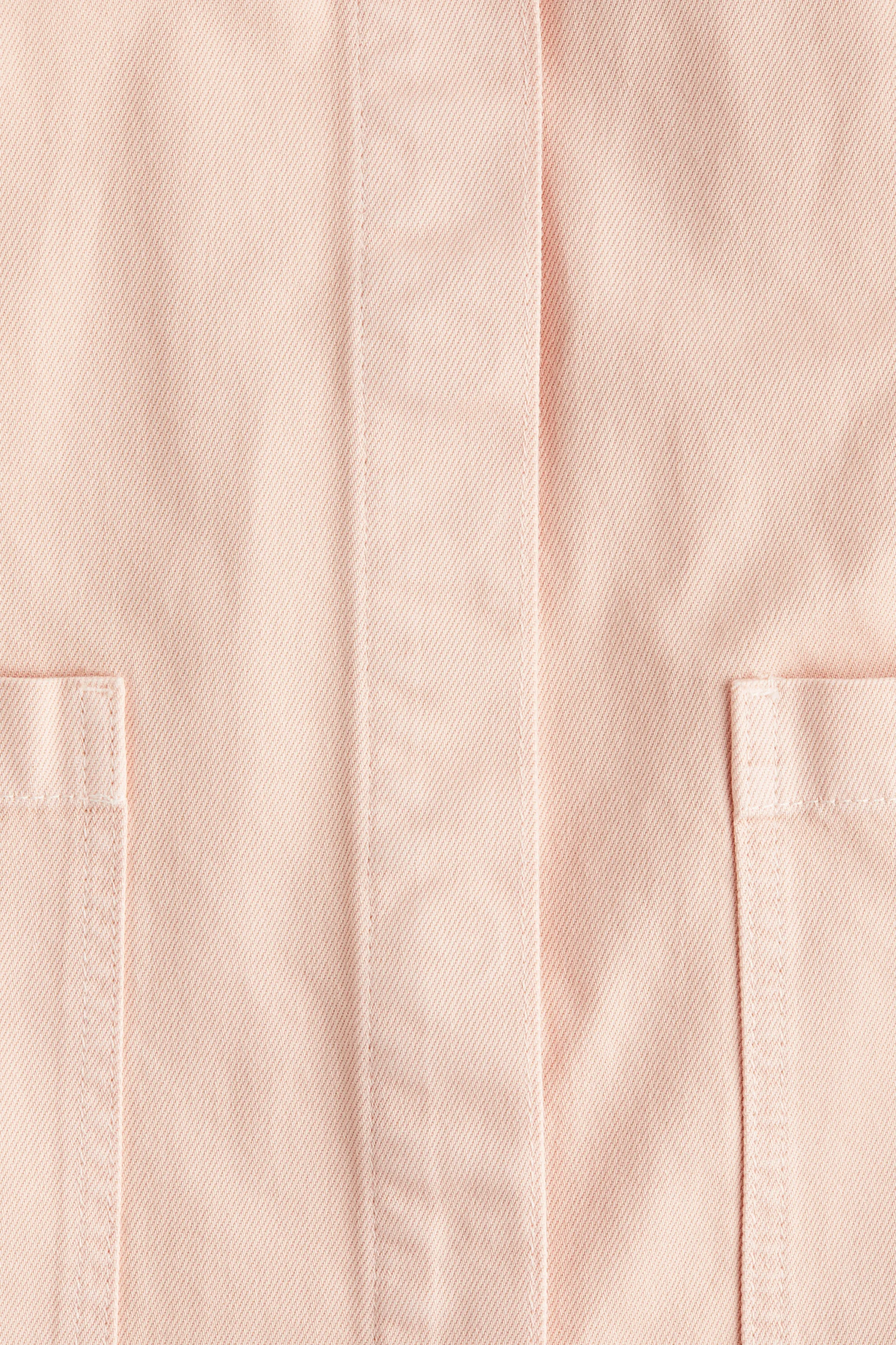 Veste en denim - Rose pêche