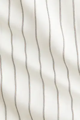Chemise oversize - Blanc/rayé — photo 4