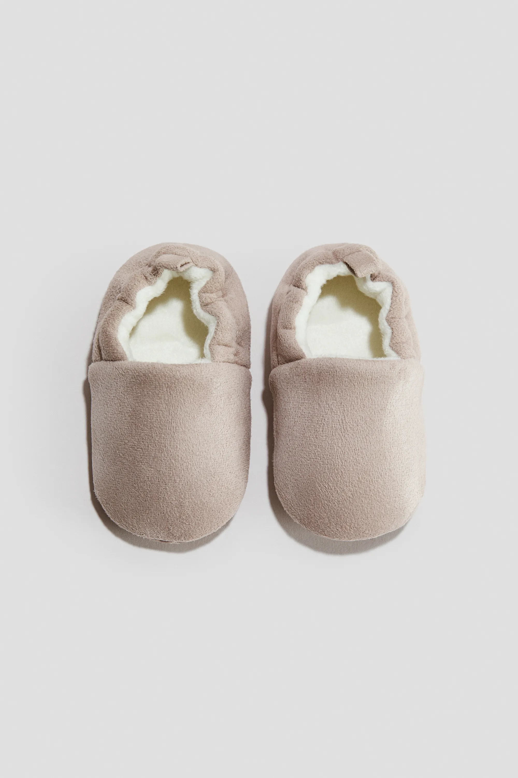 Chaussons souples - Beige clair
