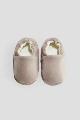 Chaussons souples - Beige clair — photo 1