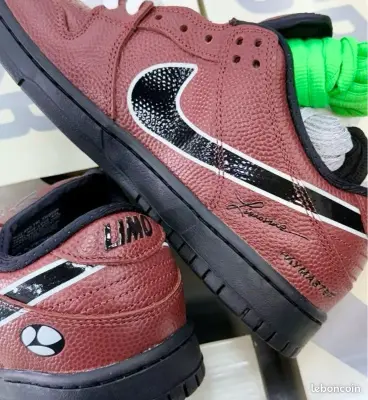 Chaussure Nike sb dunk low pro x Limosine — photo 4