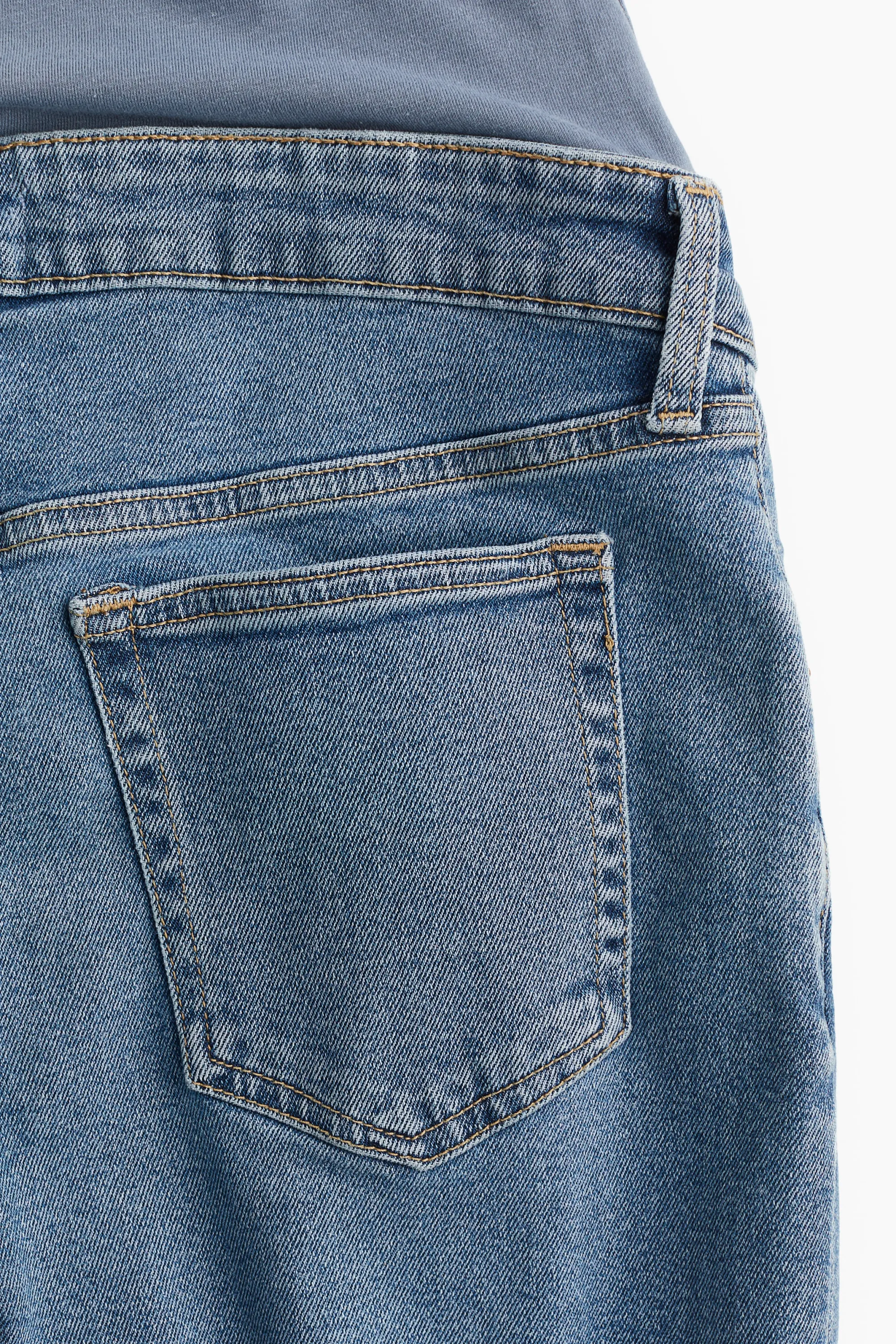 MAMA Slim Ankle Jeans - Bleu denim