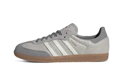 Adidas Samba OG Snakeskin Grey Two Gum — photo 1