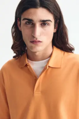 Polo Regular Fit - Orange — photo 1