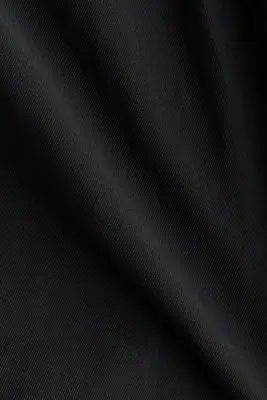 Pantalon barrel avec détails croisés - Noir — photo 5