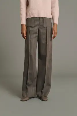 PANTALON HAROLD MARRON GLACÉ — photo 2
