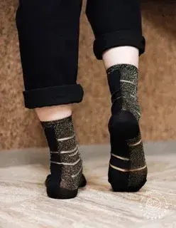 Chaussettes Tate Modern (plusieurs couleurs) – Atelier St-Eustache - Or — photo 4