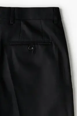 Pantalon chic Loose Fit - Noir — photo 5