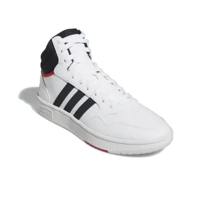 ADIDAS HOOPS 3.0 MID Blanc — photo 4