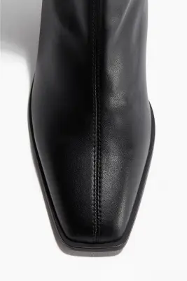 Bottines à talon - Noir — photo 4