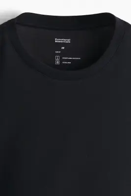 T-shirt Cooling Slim Fit - Noir — photo 4