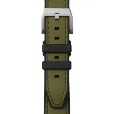 Bracelet Montre Rochet 20mm Sahara Kaki 8532045A — photo 3