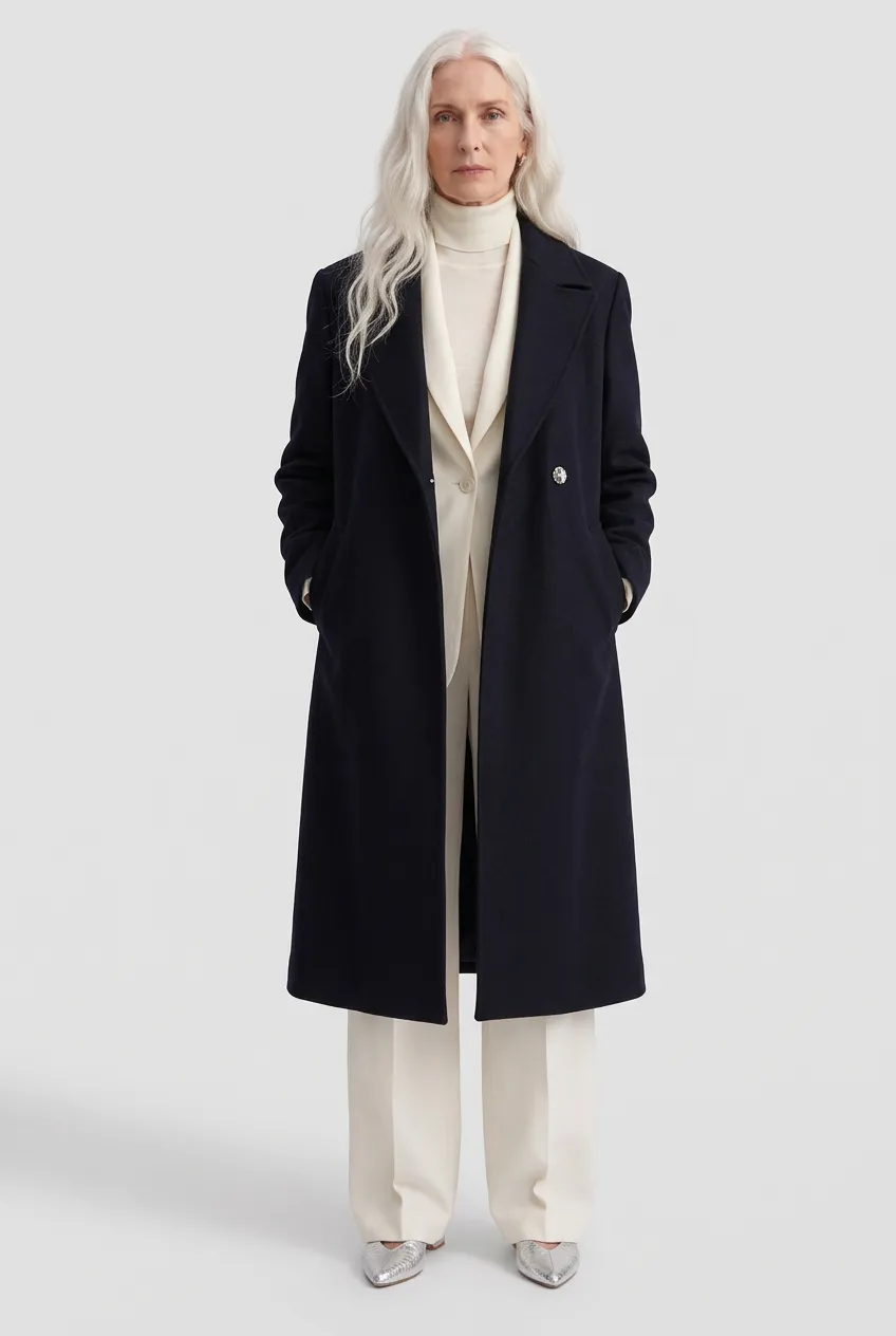 Manteau Aris Dark Blue
