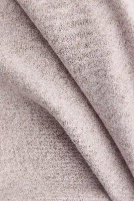 Cape en viscose mélangée - Beige chiné — photo 5