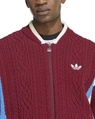 Retro Remix Cardigan Shadow Red — photo 4