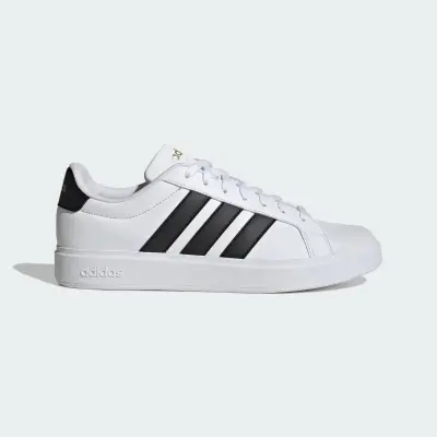 ADIDAS STREETTALK Blanc 3 bandes noir — photo 2