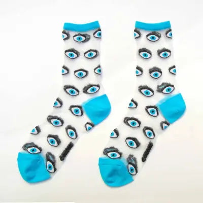 Chaussettes transparentes Oeil (au choix) – Coucou Suzette — photo 4