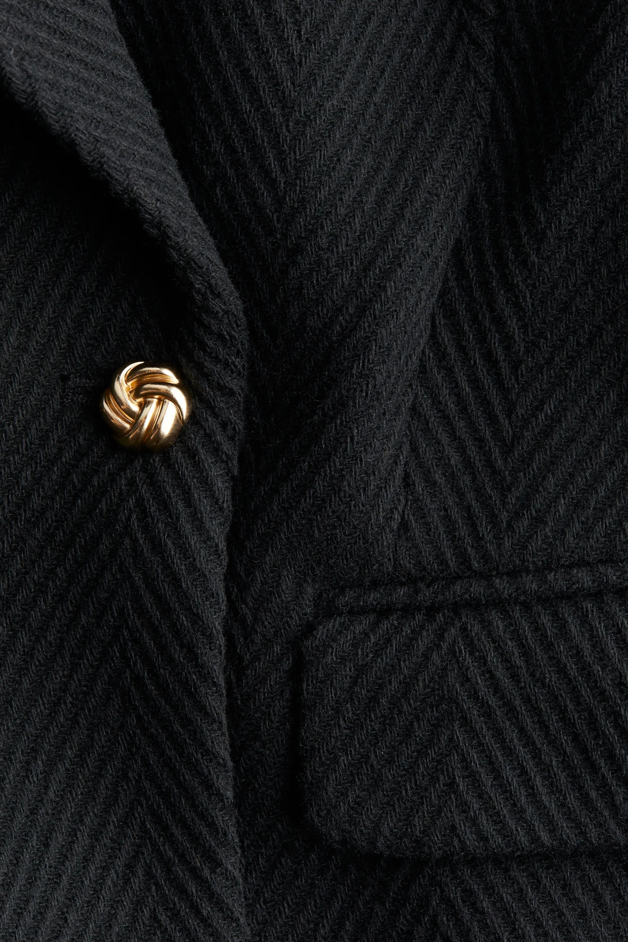 Blazer à fermeture croisée - Noir