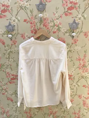 Nouveau ! POMANDÈRE Blouse 9508P Soft Ecru — photo 2