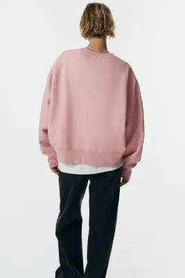 Sweat oversize - Rose — photo 2