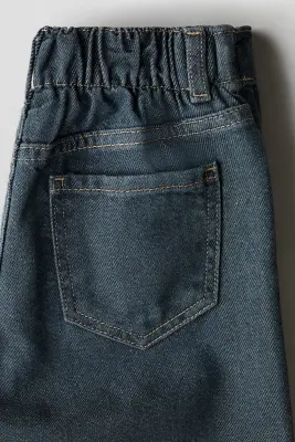 Jean à jambes larges - Bleu denim ancien — photo 1