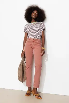 LUCIEN jean girlfriend cropped — photo 2
