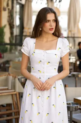 Estelle Linen Dress — photo 1