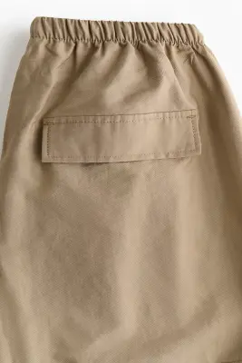 MAMA Pantalon cargo avec jambes ballon - Vert kaki clair — photo 5