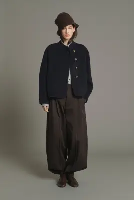 MANTEAU WINDSOR DEEP NAVY — photo 5