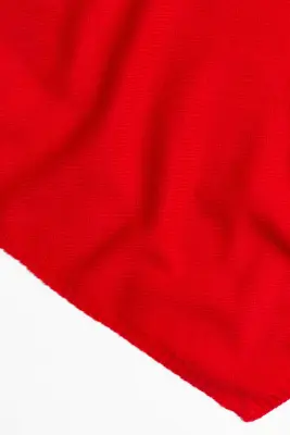 Foulard en maille fine - Rouge — photo 3