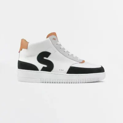 Baskets Sureau Blanc Noir — photo 3